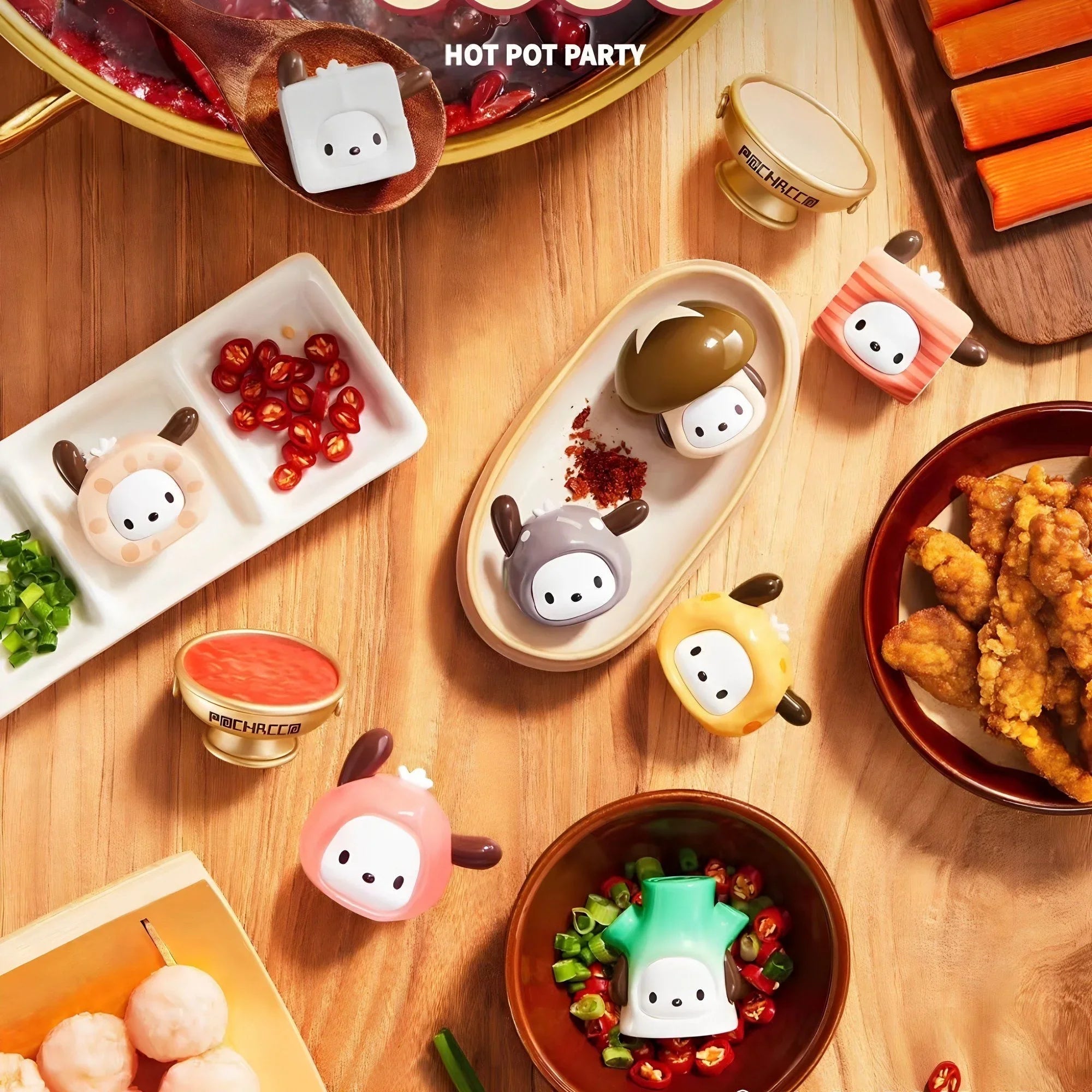 Pocha Hot Pot Party Series Figures. Blind Box - POP BOX