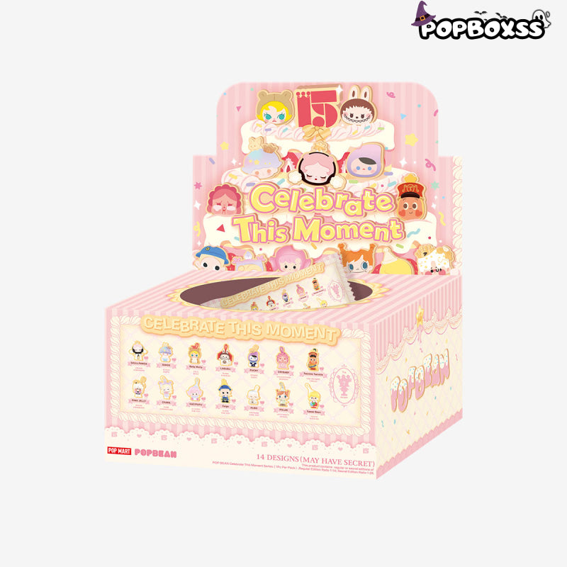 POP BEAN Celebrate This Moment Series Mini Figures Blind Bag (PRE-ORDER) 1 SET (28 BAGS)