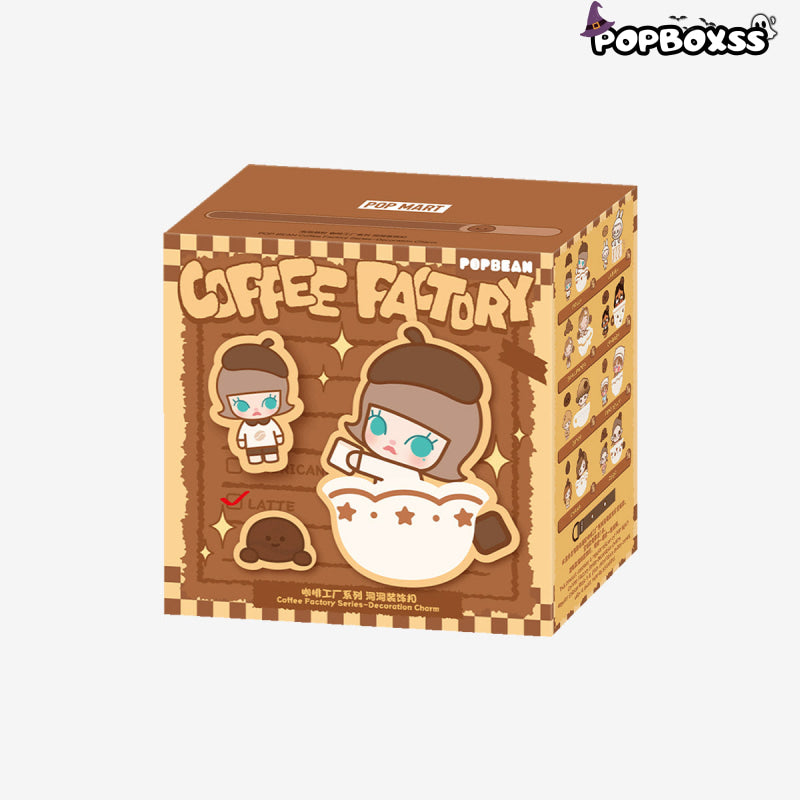 POP BEAN Coffee Factory Series-Decoration Charm 1 BOX