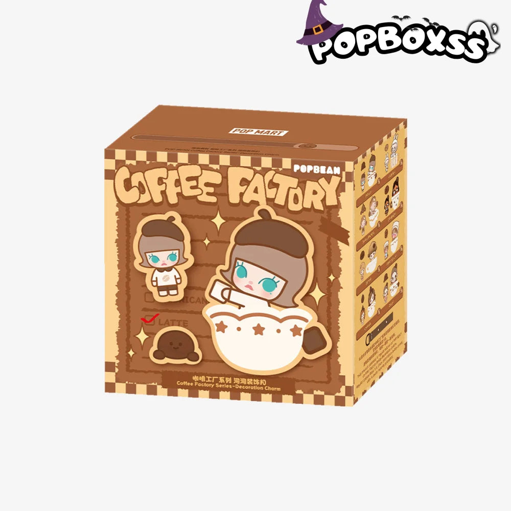 POP BEAN Coffee Factory Series-Decoration Charm 1 BOX