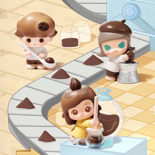 POP BEAN Coffee Factory Series Figures, Blind Bag - POP BOX