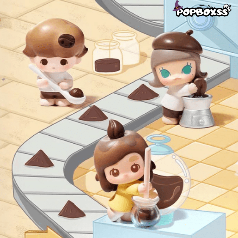 POP BEAN Coffee Factory Series Figures, Blind Bag - POP BOX