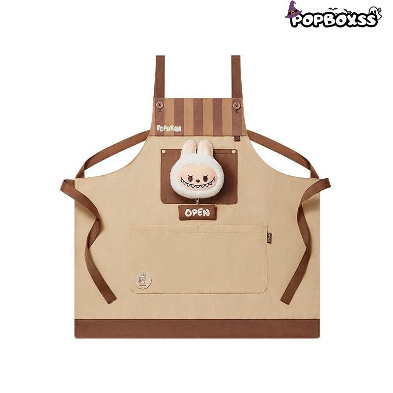 POP BEAN Coffee Factory Series - LABUBU Apron - POP BOX