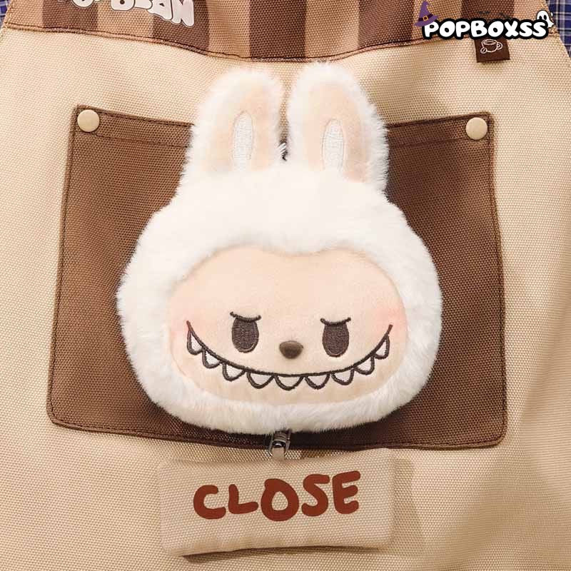 POP BEAN Coffee Factory Series - LABUBU Apron - POP BOX