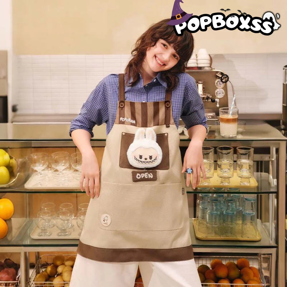 POP BEAN Coffee Factory Series-LABUBU Apron