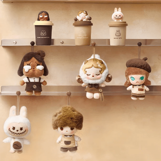 POP BEAN Coffee Factory Series Plush Pendant, Blind Box - POP BOX