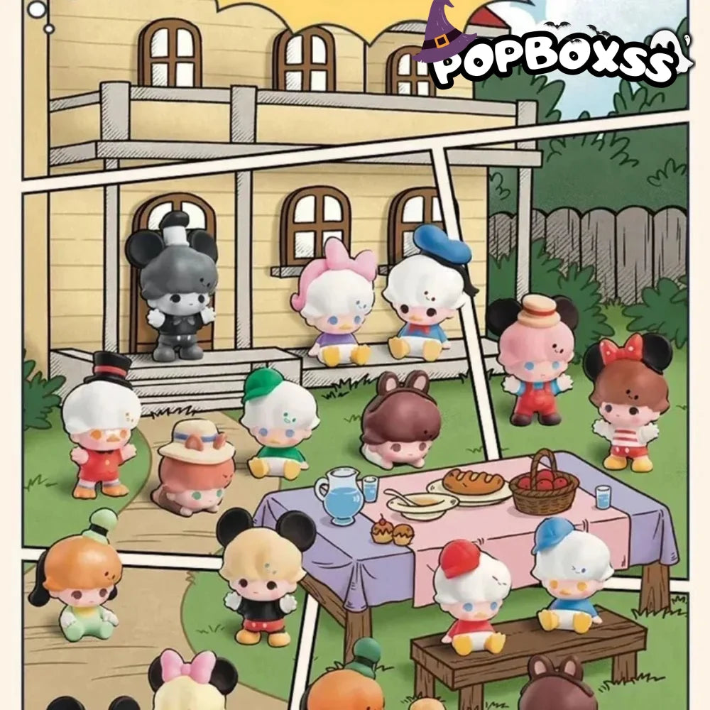 POP BEAN DIMOO WORLD × DSN Classic Series(3Pcs Per Pack) - POP BOX
