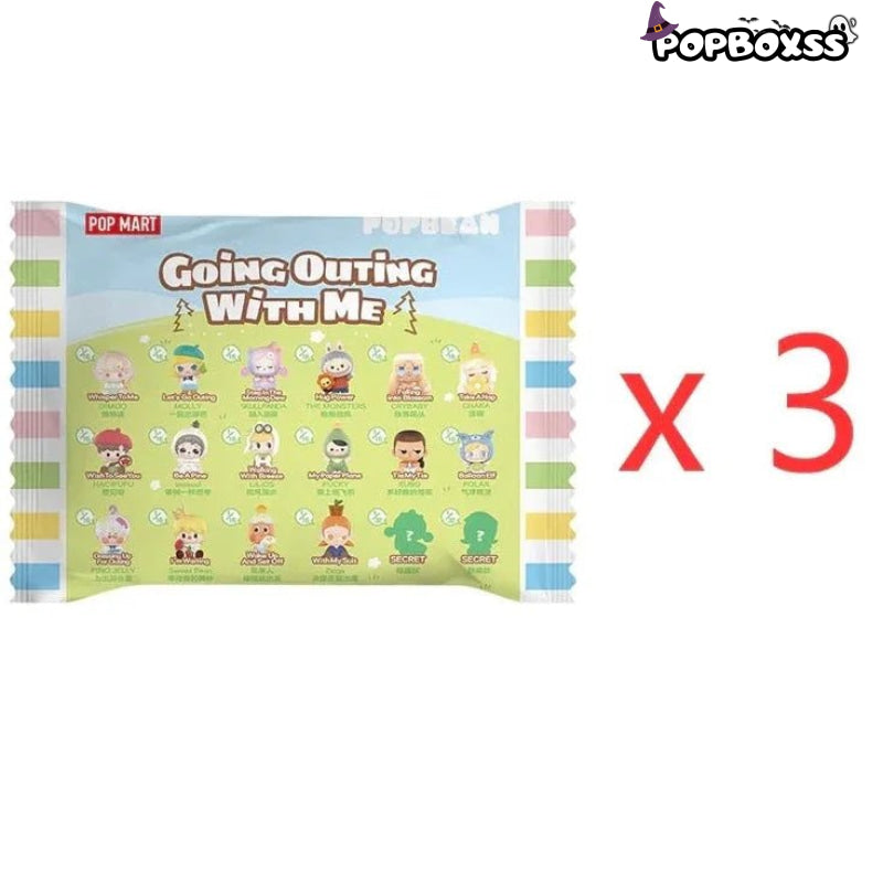 POP BEAN Going Outing With Me Series Figures. Blind Bag - POP BOX