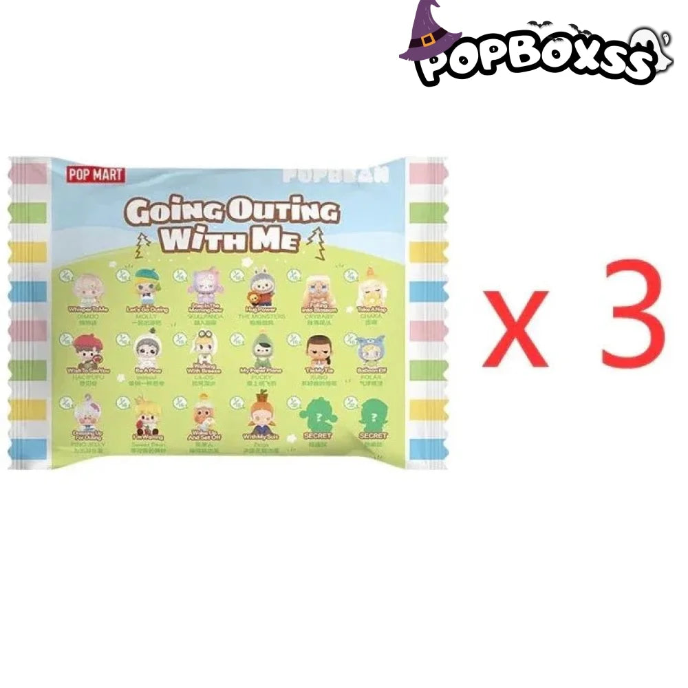 POP BEAN Going Outing With Me Series Figures. Blind Bag - POP BOX