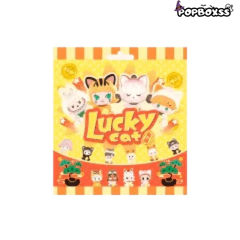 POP BEAN Lucky Cat Series PVC Figures. Blind Box - POP BOX