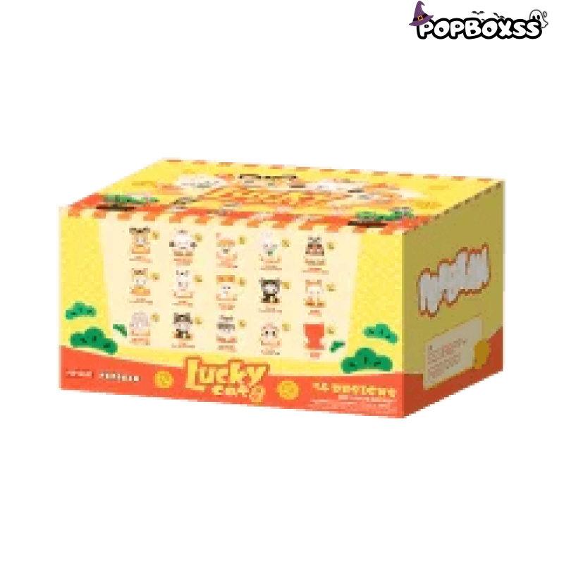 POP BEAN Lucky Cat Series PVC Figures. Blind Box - POP BOX