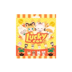POP BEAN Lucky Cat Series PVC Figures. Blind Box - POP BOX