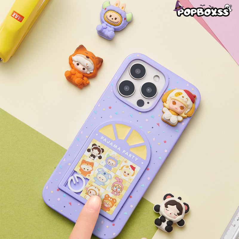 POP BEAN Pajama Party sliding hole phone case