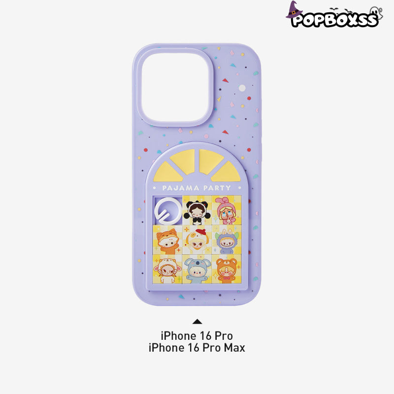 POP BEAN Pajama Party sliding hole phone case iPhone 16pro