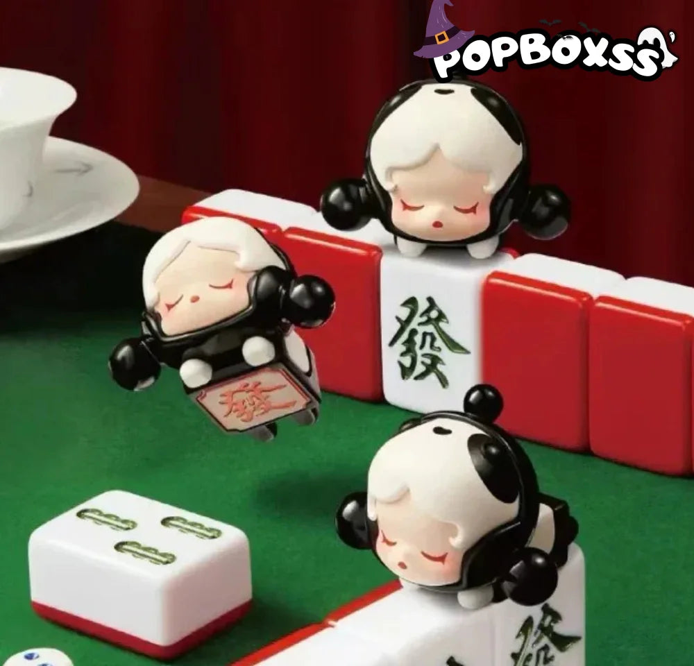POP BEAN SKULLPANDA Chengdu Limited Edition Mahjong Figure - POP BOX