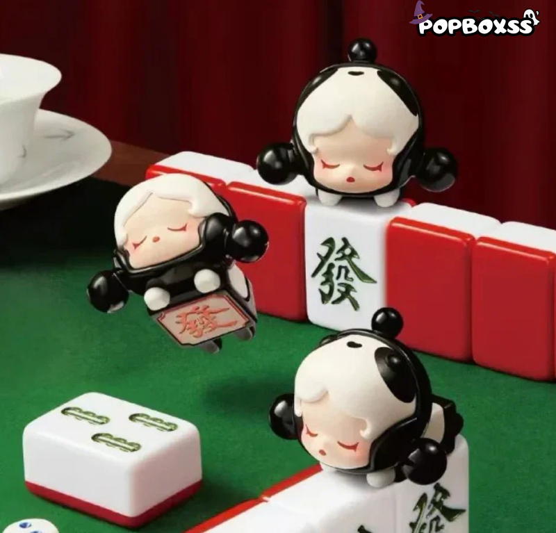 POP BEAN SKULLPANDA Chengdu Limited Edition Mahjong Figure - POP BOX