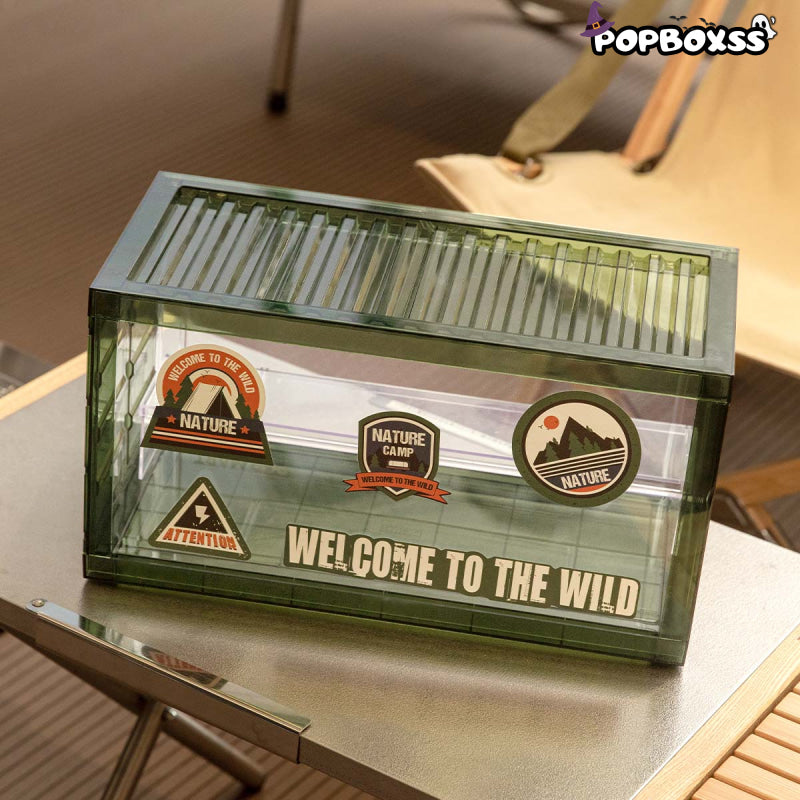 POP MART Assembled Display Container (Transparent Green)