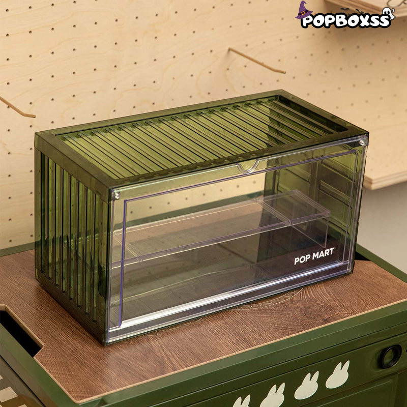 POP MART Assembled Display Container (Transparent Green)