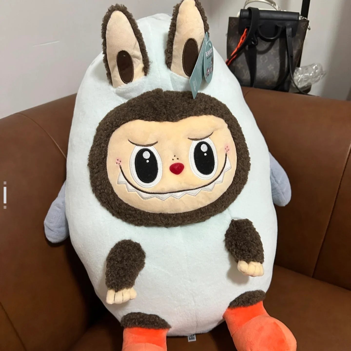 Pop Mart Beijing City Park Limited Edition labubu shark pillow accessories - POP BOX