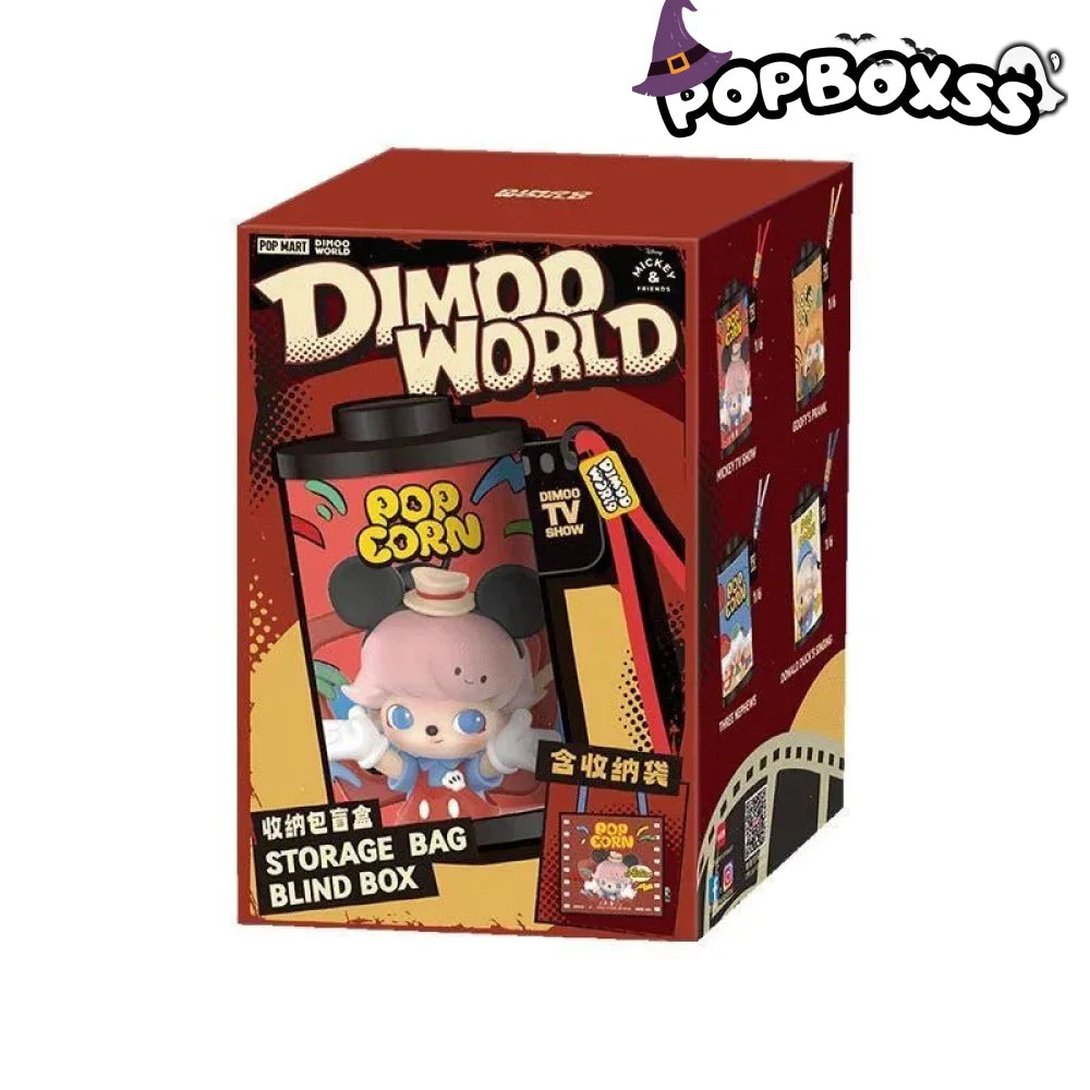 POP MART DIMOO WORLD × DISNEY Series - Storage Bag. Blind Box - POP BOX