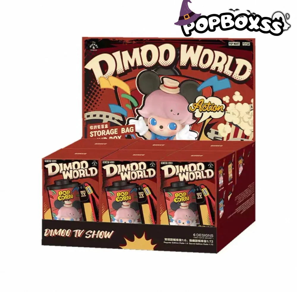 POP MART DIMOO WORLD × DISNEY Series - Storage Bag. Blind Box - POP BOX