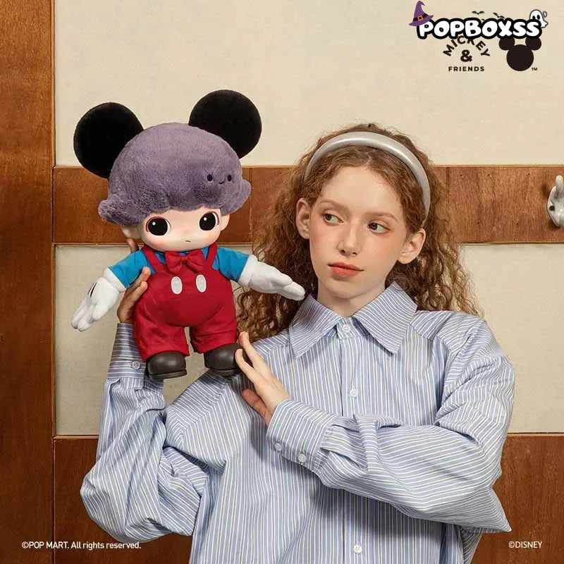 POP MART DIMOO WORLD × DSN Series - Mickey Vinyl Plush Bag - POP BOX