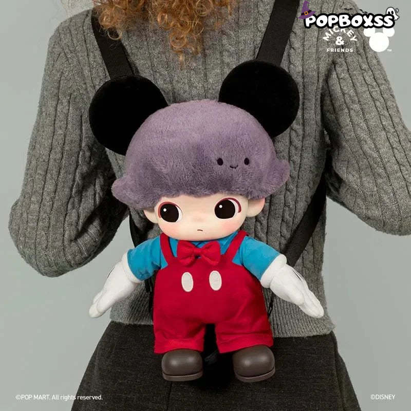 POP MART DIMOO WORLD × DSN Series - Mickey Vinyl Plush Bag - POP BOX