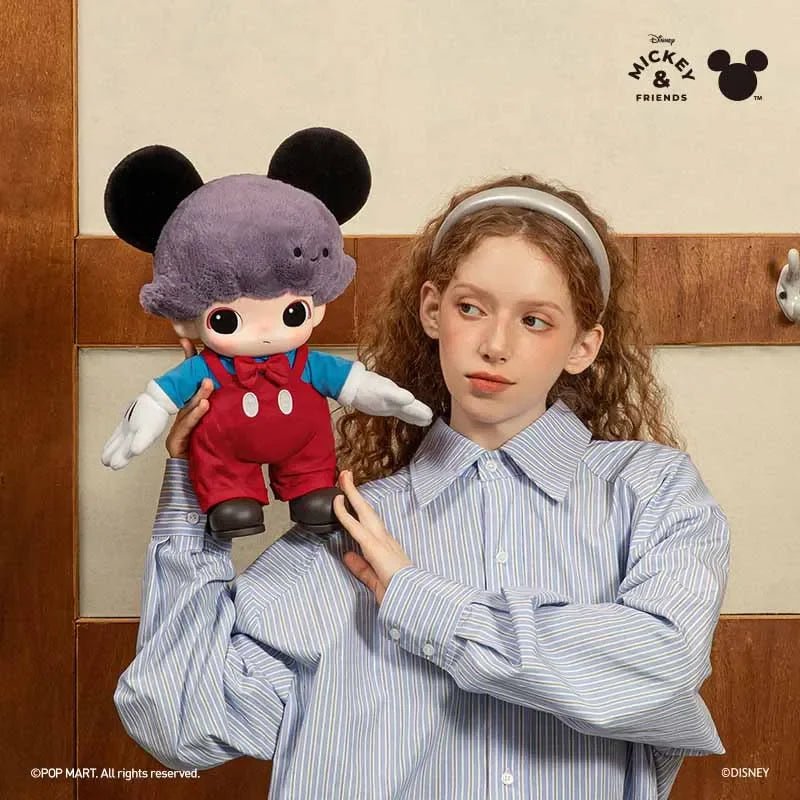 POP MART DIMOO WORLD × DSN Series - Mickey Vinyl Plush Bag - POP BOX