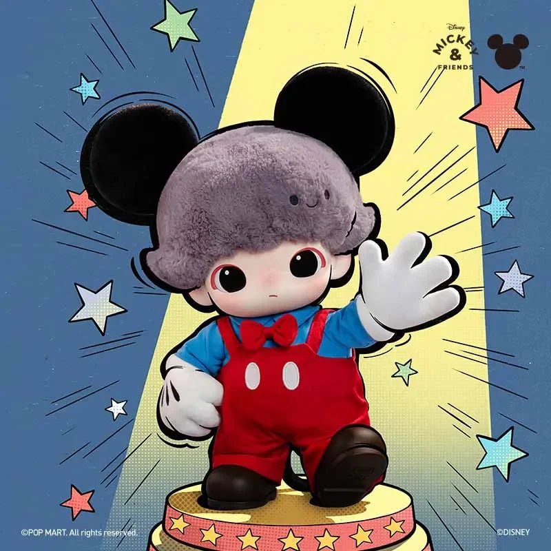 POP MART DIMOO WORLD × DSN Series - Mickey Vinyl Plush Bag - POP BOX