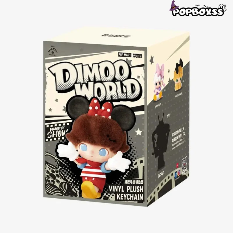 POP MART DIMOO WORLD x disney Series Plush Doll. Blind Box - POP BOX