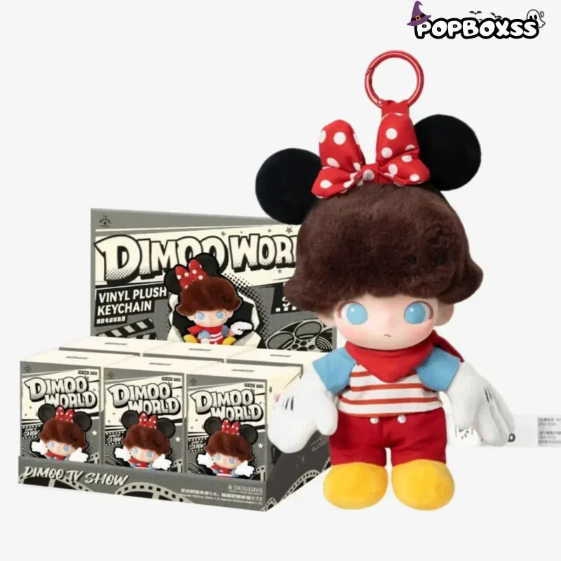 POP MART DIMOO WORLD x disney Series Plush Doll. Blind Box - POP BOX