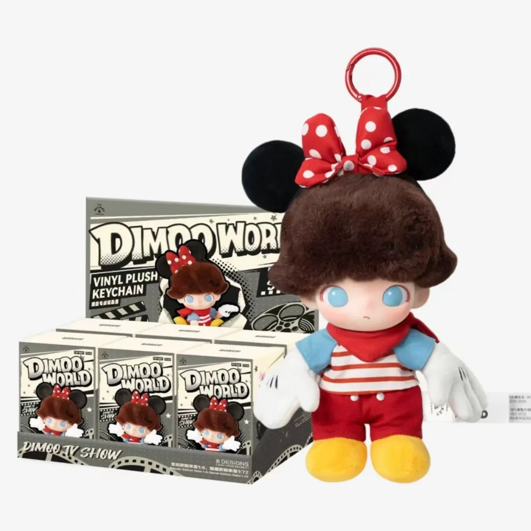 POP MART DIMOO WORLD x disney Series Plush Doll. Blind Box - POP BOX