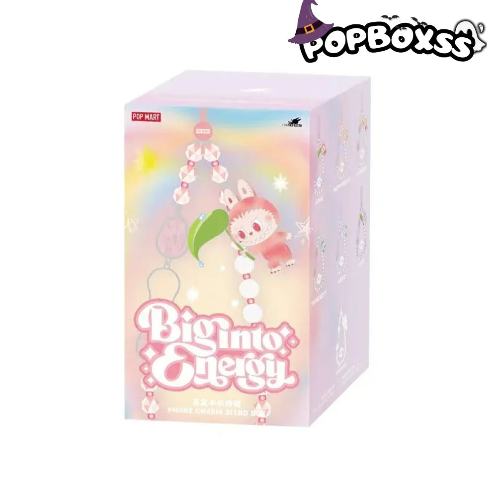POP MART LABUBU Big into Energy Series - Phone Charm Blind Box - POP BOX