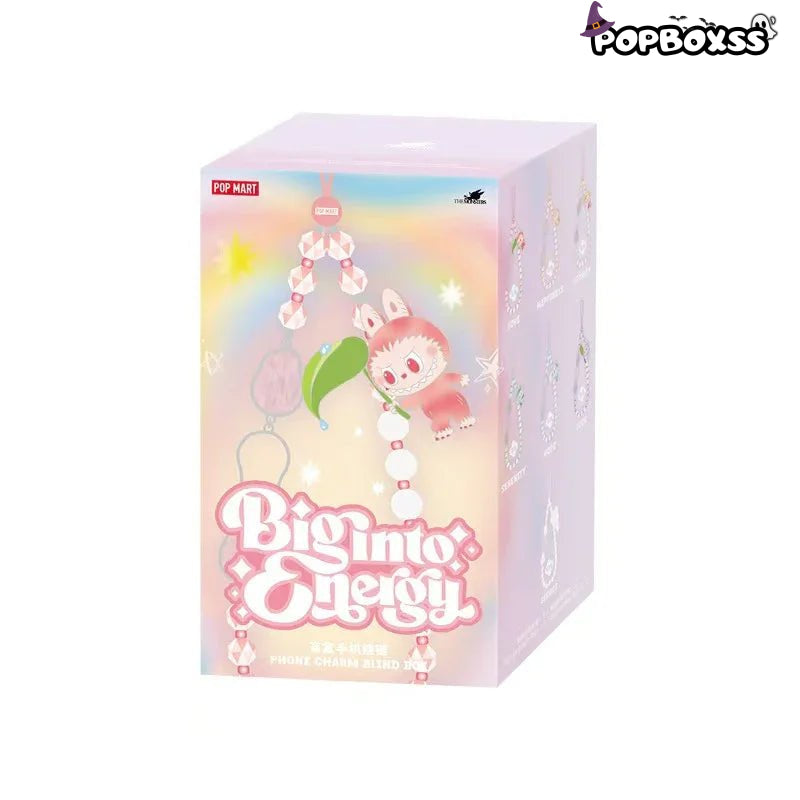 POP MART LABUBU Big into Energy Series - Phone Charm Blind Box - POP BOX
