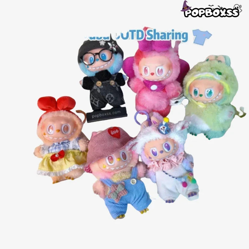 POP MART Labubu designer clothes Set Collection (No Dolls) Labubu Clothes