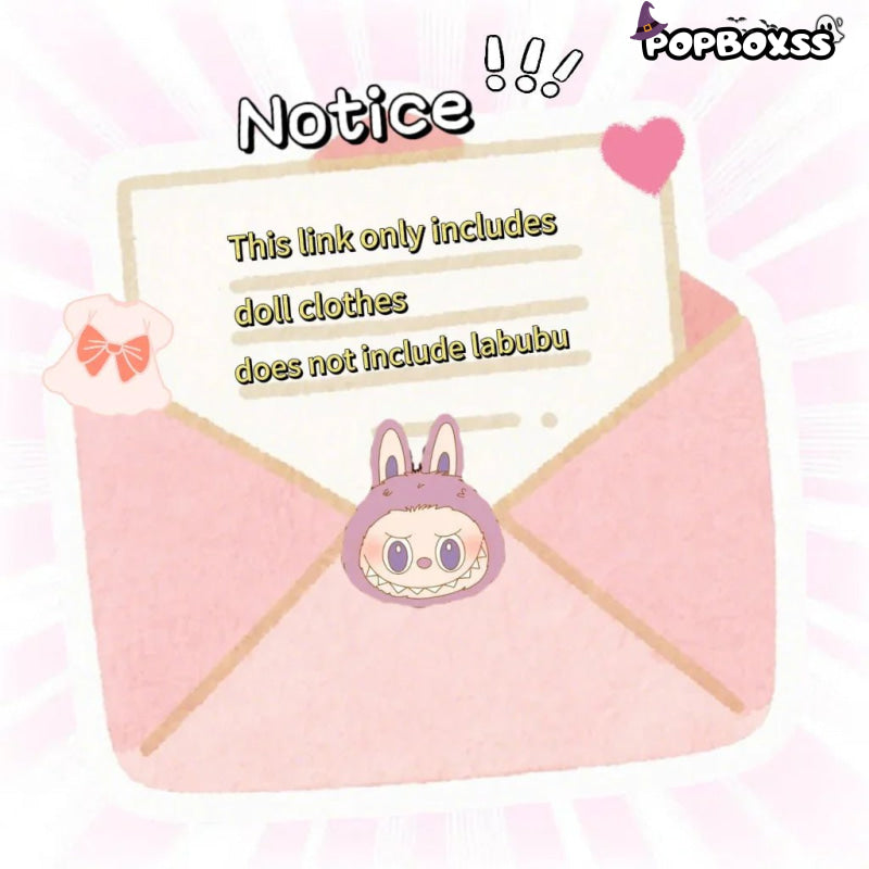 POP MART Labubu designer clothes Set Collection (No Dolls) - POP BOX