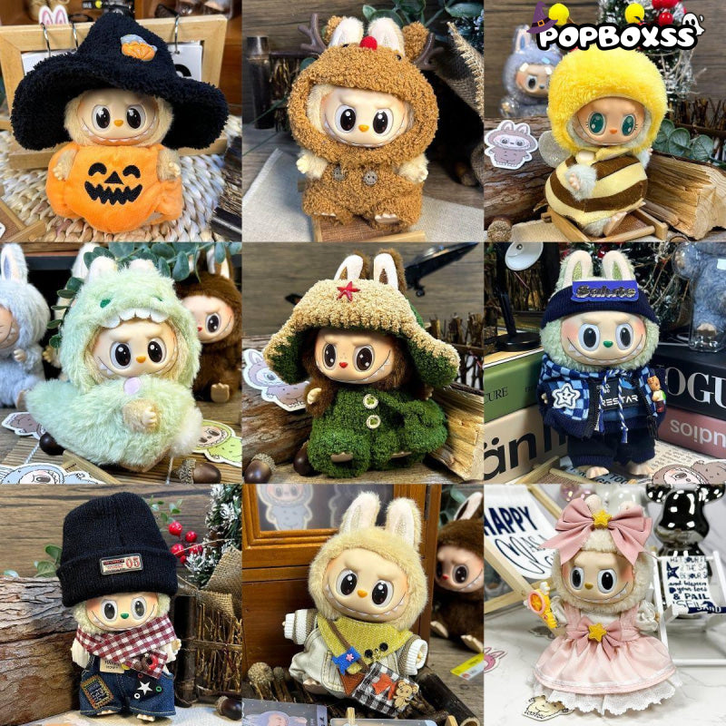 POP MART Labubu Doll Clothes Set. Labubu Outfit(No Dolls) - POP BOX