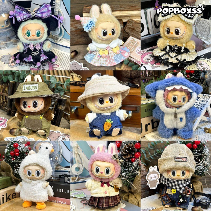 POP MART Labubu Doll Clothes Set. Labubu Outfit(No Dolls) - POP BOX