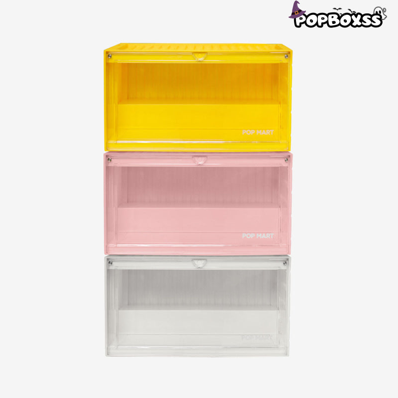 POP MART Luminous Display Container (White&Yellow&Pink)