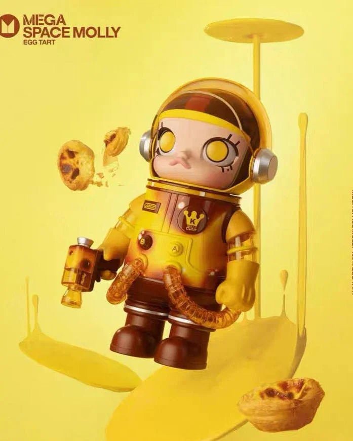 POP MART MEGA SPACE MOLLY 400% EggTart Macao Limitted - POP BOX