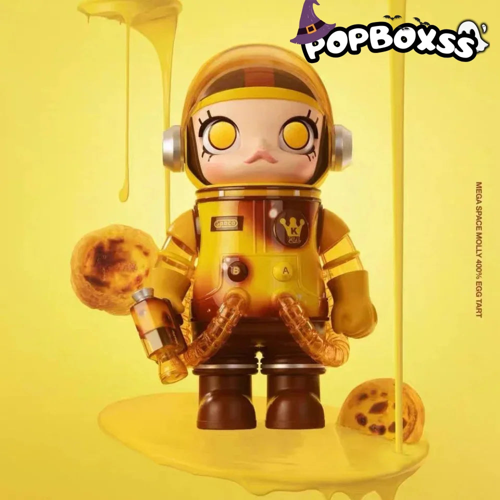 POP MART MEGA SPACE MOLLY 400% EggTart Macao Limitted - POP BOX