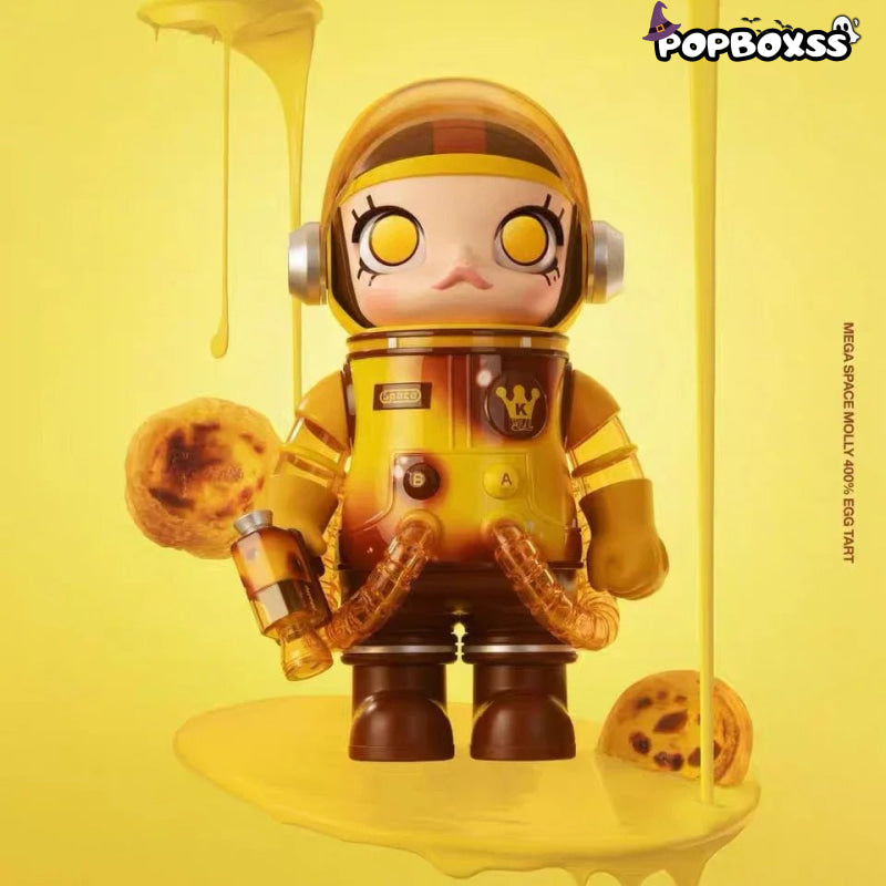 POP MART MEGA SPACE MOLLY 400% EggTart Macao Limitted - POP BOX