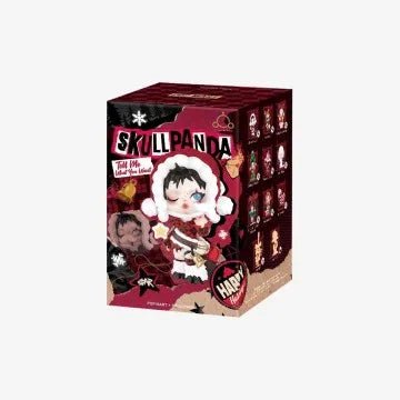 POP MART Skullpanda Tell Me What You Want Series Figures. Blind Box. Christmas Theme - POP BOX