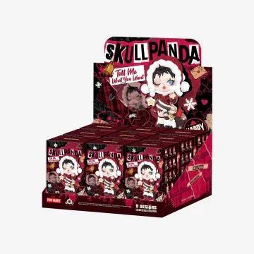 POP MART Skullpanda Tell Me What You Want Series Figures. Blind Box. Christmas Theme - POP BOX