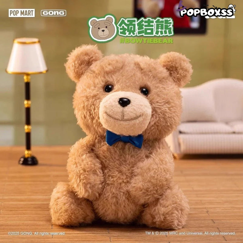 POP MART Ted2 Bear Plush Pendant Action Figures. Blind Box - POP BOX