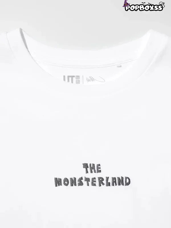 POP MART UT Graphic T-Shirt | THE MONSTERS LABUBU WHITE - POP BOX