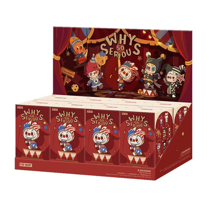 POP MART Why So Serious Series Plush Pendant Blind Box (PRE-ORDER) 1 SET (8 BOXES)