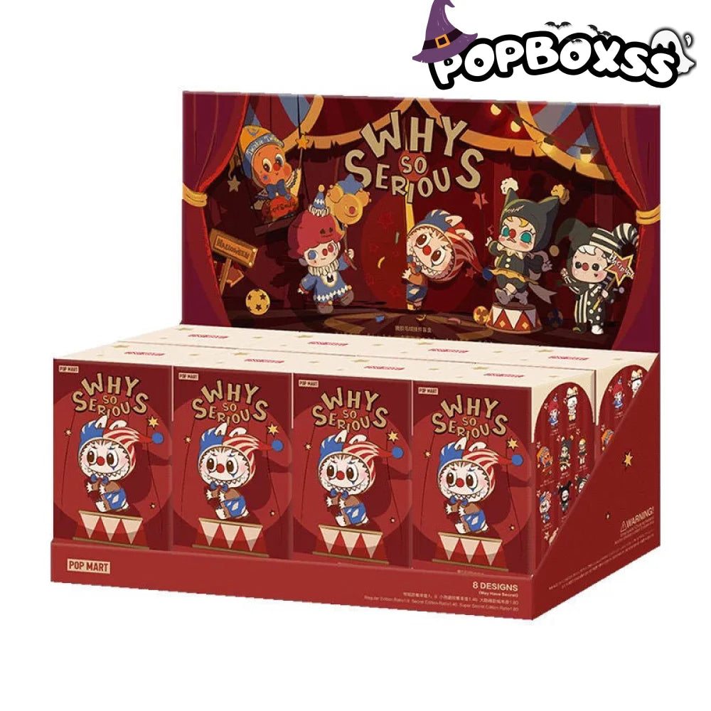 POP MART Why So Serious Series Plush Pendant Blind Box (PRE-ORDER) 1 SET (8 BOXES)