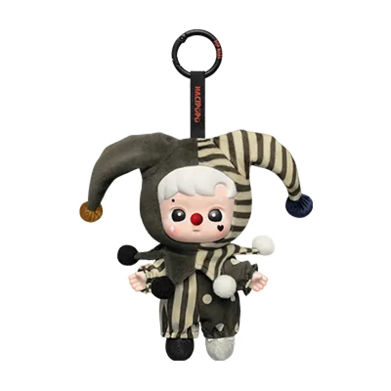 POP MART Why So Serious Series Plush Pendant Blind Box (PRE-ORDER) SILVER MIST CLOWN