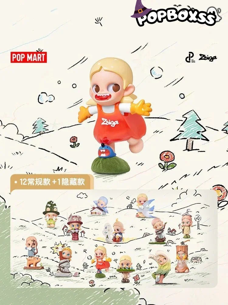 POP MART Zsiga Borderline Drifter Series Figures. Blind Box - POP BOX